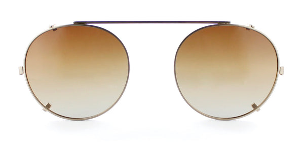 Brushed Gold with Brown Gradient