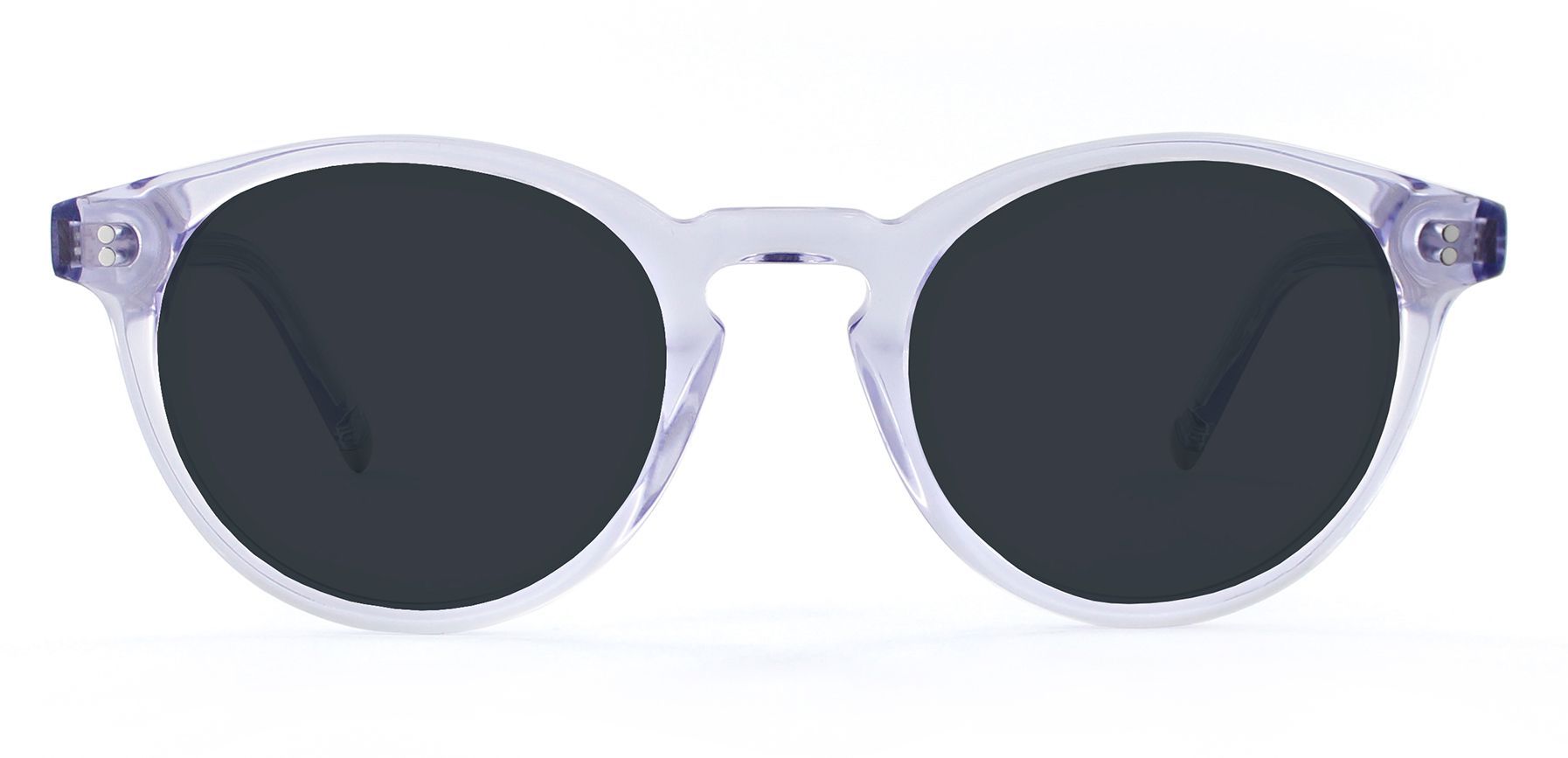 Lilac Crystal with Neutral Grey Lenses