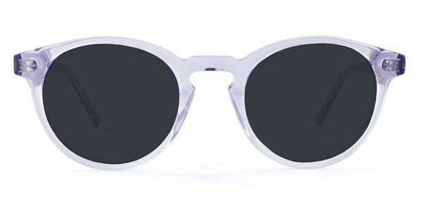 Lilac Crystal with Neutral Grey Lenses