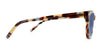Walnut Tortoise with Blue Gradient