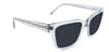 Light Grey Crystal with Neutral Grey Lenses