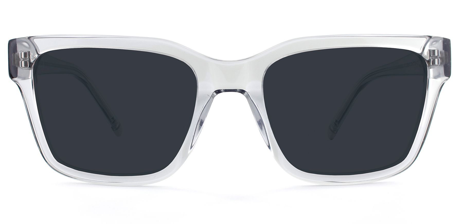 Light Grey Crystal with Neutral Grey Lenses