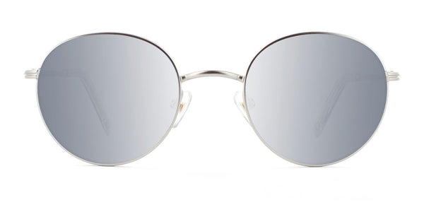 Matte Silver with Silver Mirror