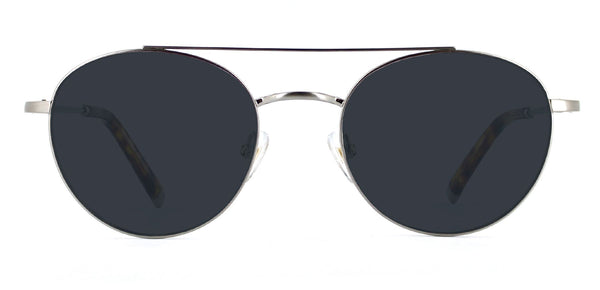 Brushed Silver with Neutral Grey Lenses