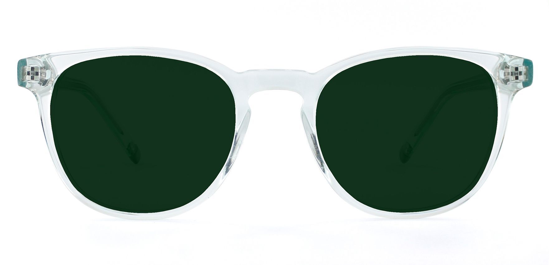 Mint Crystal with Classic Green Lenses