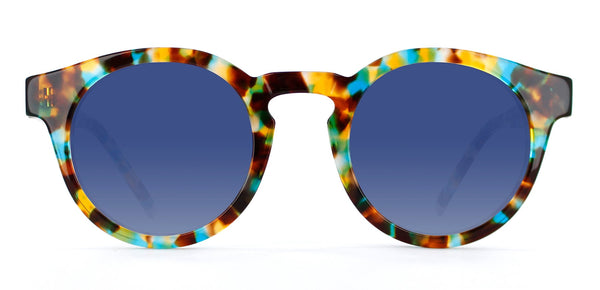 Ocean Tortoise with Blue Gradient